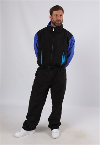 VINTAGE ANBA FULL SKI SUIT SNOW UK M / L 42" (6AV)