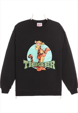 Vintage 90's Hanes Sweatshirt Printed Crewneck Heavyweight T