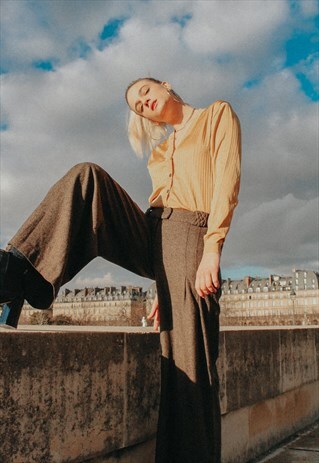 WOOL TROUSERS