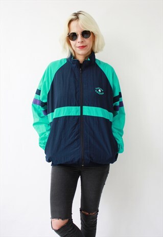 VINTAGE 90'S CLASSIC PANELLED TRACKSUIT WITH POCKETS