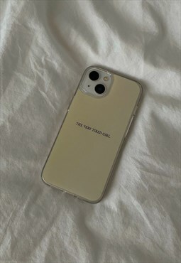 The Very Tired Girl Phone Case