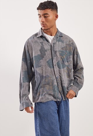 VINTAGE PATTERNED FESTIVAL LONG SLEEVE SHIRT