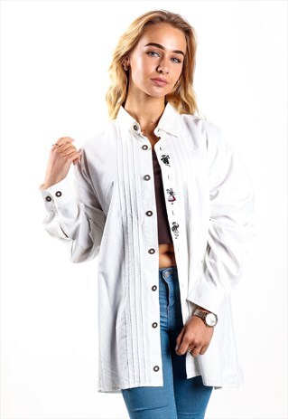 VINTAGE EMBROIDERED SHIRT S668