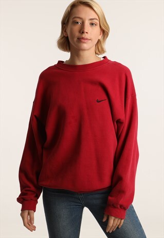 VINTAGE NIKE EMBROIDERED LOGO SWEATSHIRT