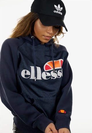 VINTAGE ELLESSE HOODIE BLUE