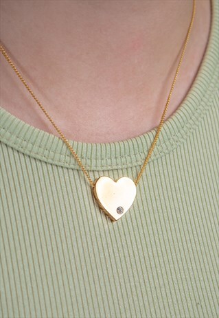 VINTAGE HEART NECKLACE