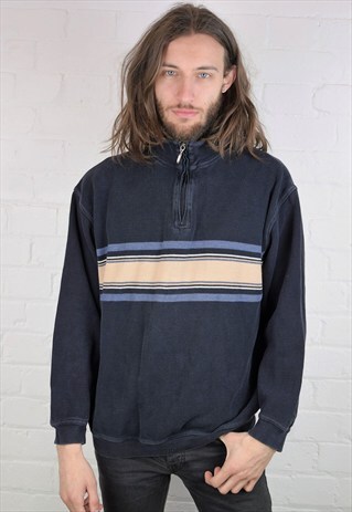 VINTAGE 90'S 1/4 ZIP SWEATSHIRT