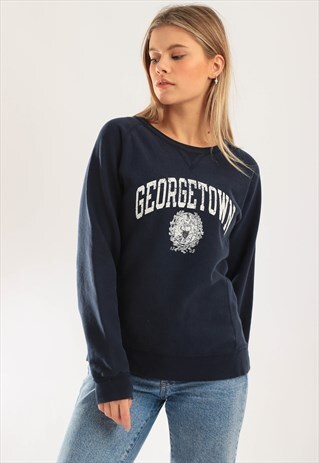 VINTAGE CHAMPION SWEATSHIRT NAVY