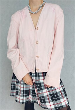 Vintage Pink Jacket, Medium Size Jacket