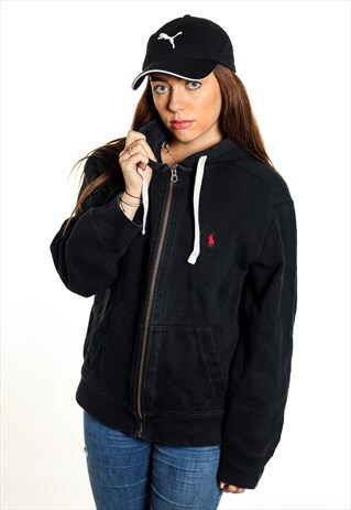 VINTAGE RALPH LAUREN ZIP-UP HOODIE H210