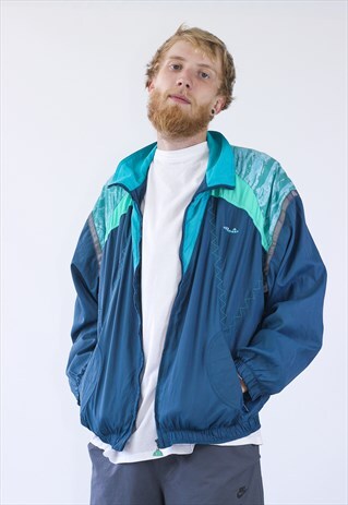 VINTAGE MENS ELLESSE FESTIVAL WINDBREAKER JACKET