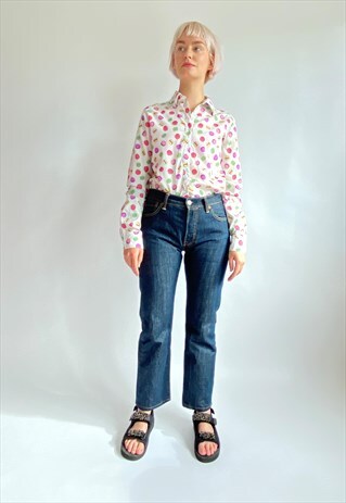 VINTAGE 80S LEVI'S 501 DARK WASH
