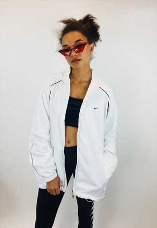 VINTAGE NIKE SWOOSH OVERSIZED WINDBREAKER JACKET
