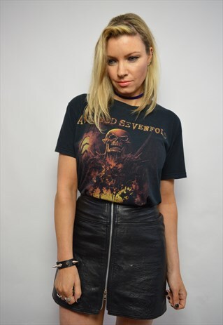 AVENGED SEVENFOLD BLACK ROCK T-SHIRT TEE ROCKER HEAVY METAL