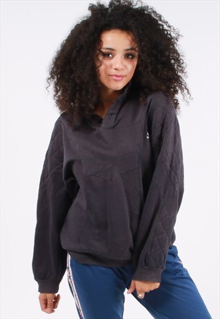 VINTAGE PUMA 1/4 BUTTON UP SWEATSHIRT