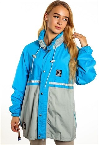 VINTAGE K-WAY WINDBREAKER JACKET J1951