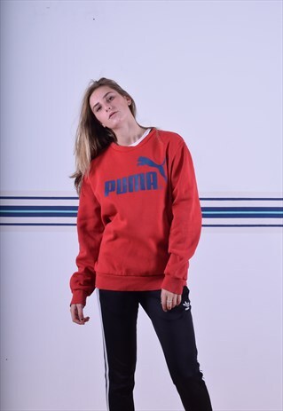 RED PUMA SWEATSHIRT