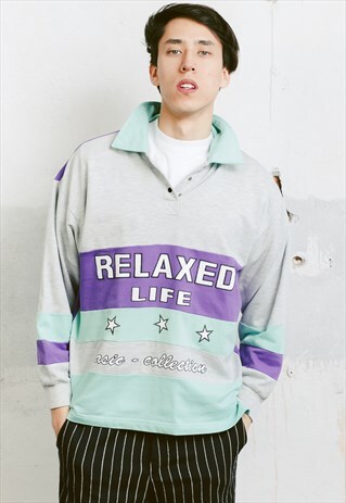 VINTAGE 1/4 ZIP SWEATSHIRT
