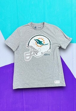 Vintage Y2K NFL Miami Dolphins Spell Out T Shirt
