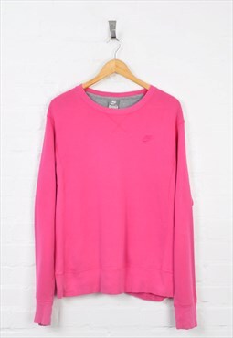 Nike Sweater Pink Ladies XXL