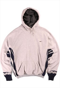 REWORK 90's Nike Hoodie COOGI Swoosh Single Stitch Grey