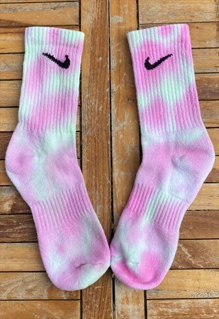 WATERMELON TIE DYE NIKE SOCKS