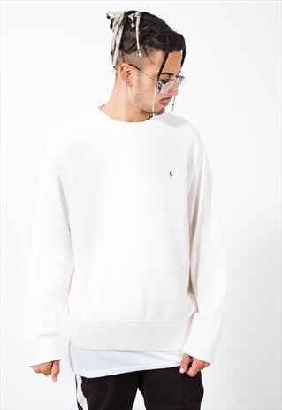 VINTAGE 90'S POLO RALPH LAUREN SWEATSHIRT / S2115
