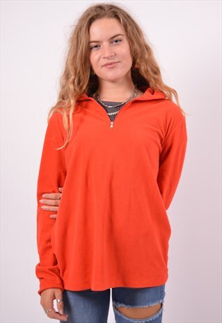 VINTAGE LOTTO FLEECE JUMPER RED