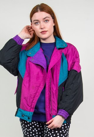 VINTAGE 90'S SHELL PADDED JACKET