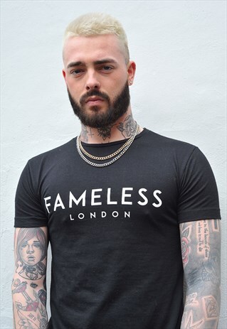 CAPITAL BLACK T-SHIRT