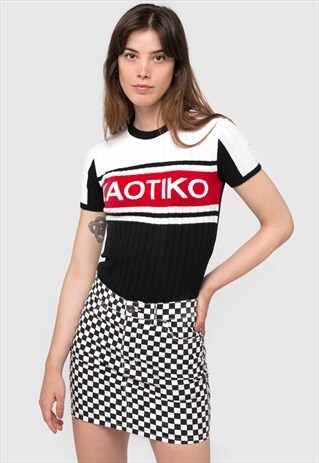 "CHECK" SKIRT