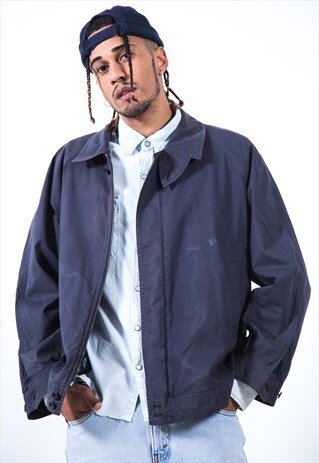 VINTAGE 90S BURBERRY HARRINGTON JACKET / S2959