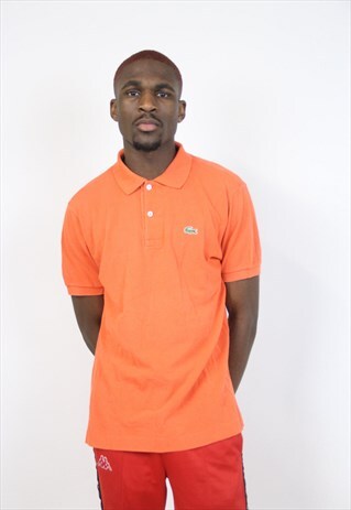 VINTAGE LACOSTE ORANGE POLO SHIRT