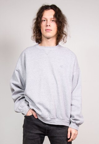 90'S VINTAGE STARTER GREY SWEATSHIRT JUMPER