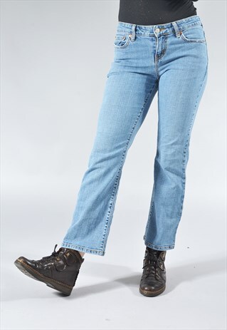 VINTAGE LEVI'S LIGHT BLUE 515 BOOTCUT JEANS