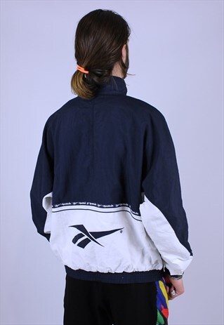 REEBOK VINTAGE TRACKSUIT HOODIE RARE BIG LOGO