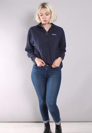 VINTAGE REEBOK 1/4 ZIP SWEATSHIRT
