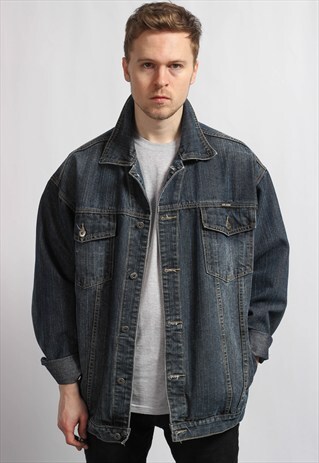 VINTAGE OVERSIZED DENIM JACKET