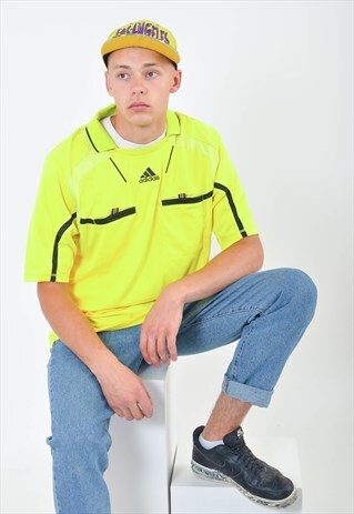 VINTAGE ADIDAS JERSEY IN YELLOW