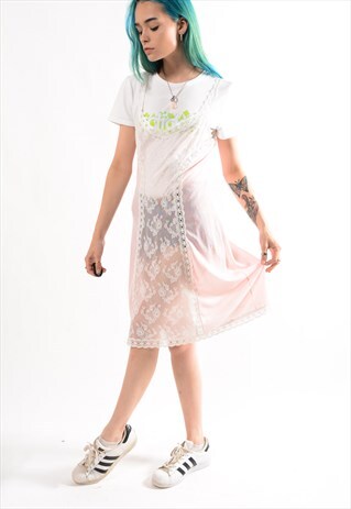 VINTAGE LACE SLIP DRESS