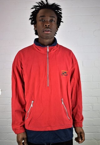 VINTAGE 90'S 1/2 ZIP SWEATSHIRT