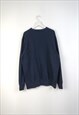VINTAGE RALPH LAUREN SWEATSHIRT POLO Y2K IN BLUE M