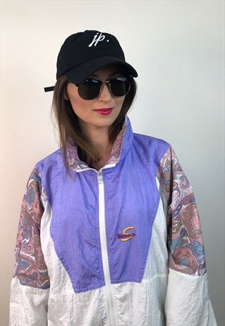 90S GERMANY TENNIS PURPLE JACKET SOCCER VINTAGE RETRO