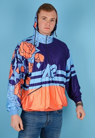 VINTAGE SHELL JACKET IN MULTI NJ632