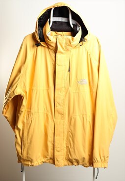 Vintage The North Face Hoodied Gore-Tex Jacket Yellow