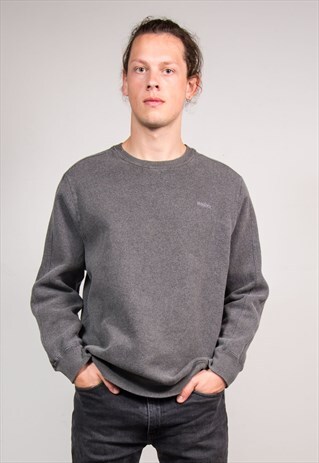 VINTAGE 90'S GREY REEBOK SWEATER JUMPER