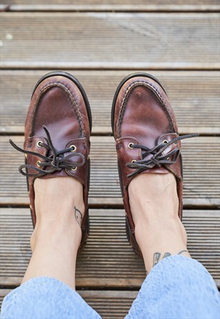 vintage sebago shoes