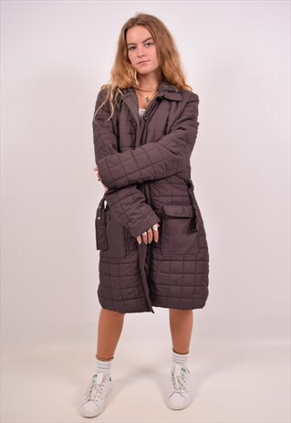 VINTAGE SERGIO TACCHINI PADDED COAT GREY