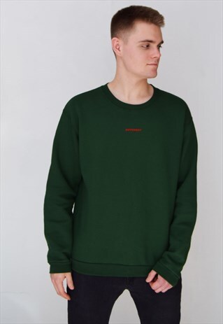 GREEN DIFFERENT (RED) SWEATSHIRT