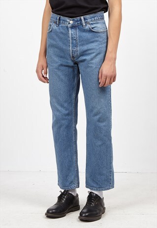 VINTAGE BLUE LEVI'S 501 FIT DENIM JEANS